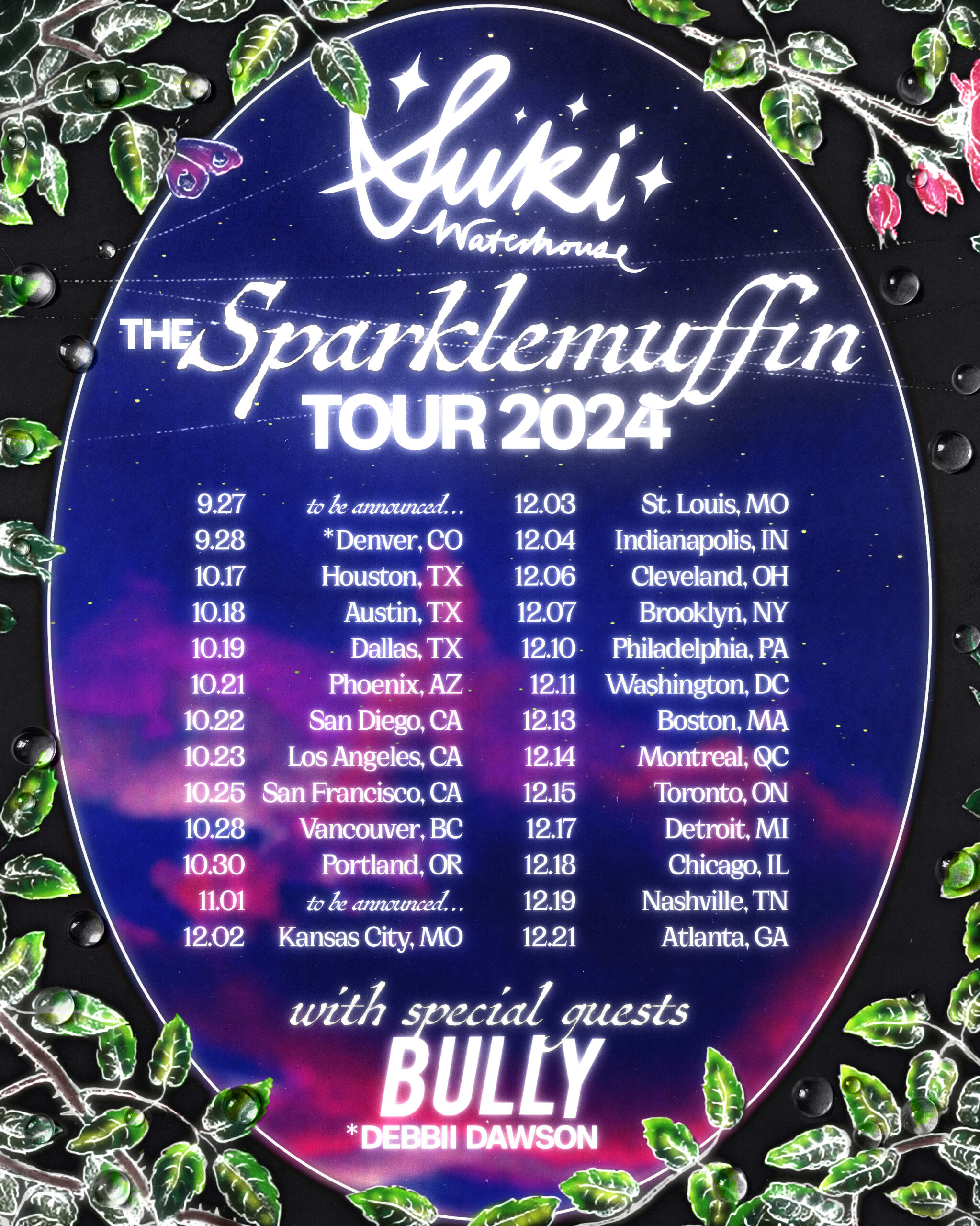 Suki Waterhouse - The Sparklemuffin Tour